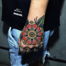 oldschool flower