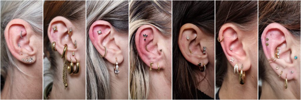 Ohr Piercing CNX Tattoo Berlin Prenzlauer Berg