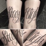 CNX Tattoo Schriftzug Tattoo Handgelenk von CNX Tattoo Berlin Prenzlauer Berg