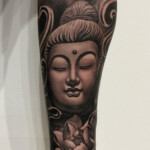 CNX Tattoo Buddha Tattoo Realistic Armt von CNX Tattoo Berlin Prenzlauer Berg