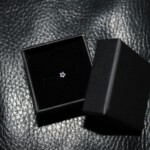 Ohr Piercing Titan Blume Kristall von CNX Tattoo Berlin Prenzlauer Berg