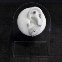 Individuelle Ohr-Piercing designs Silber in Berlin - CNX Tattoo Studio Prenzlauer Berg hilft dir , dein einzigartiges Ohrdesign zu kreieren